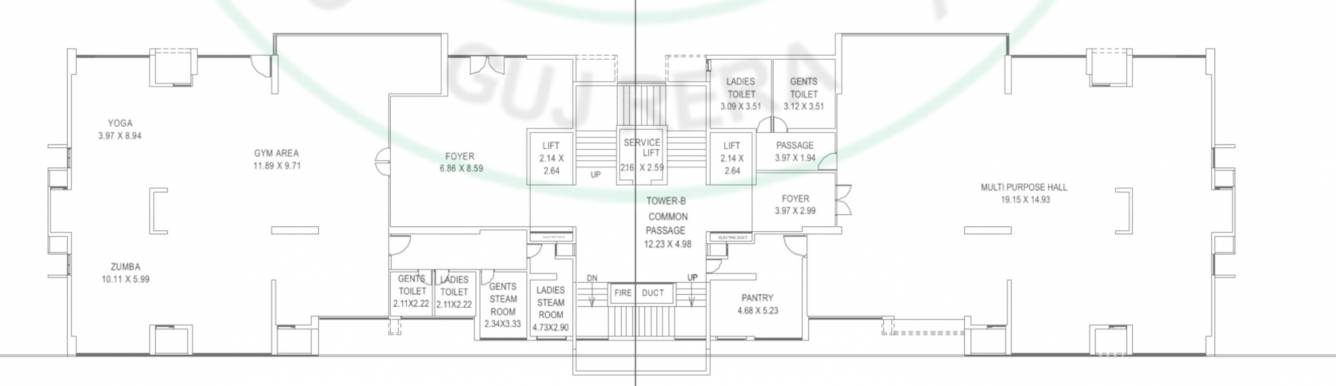 atmosphere 360 B Cluster Plan for 1st Floor