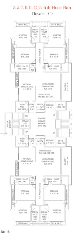 atmosphere 360 C Cluster Plan 3 5 7 9 11 13 15 & 17th