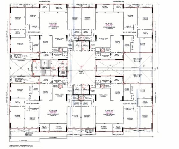  evara BLOCK A Cluster Plan for 2nd Floor