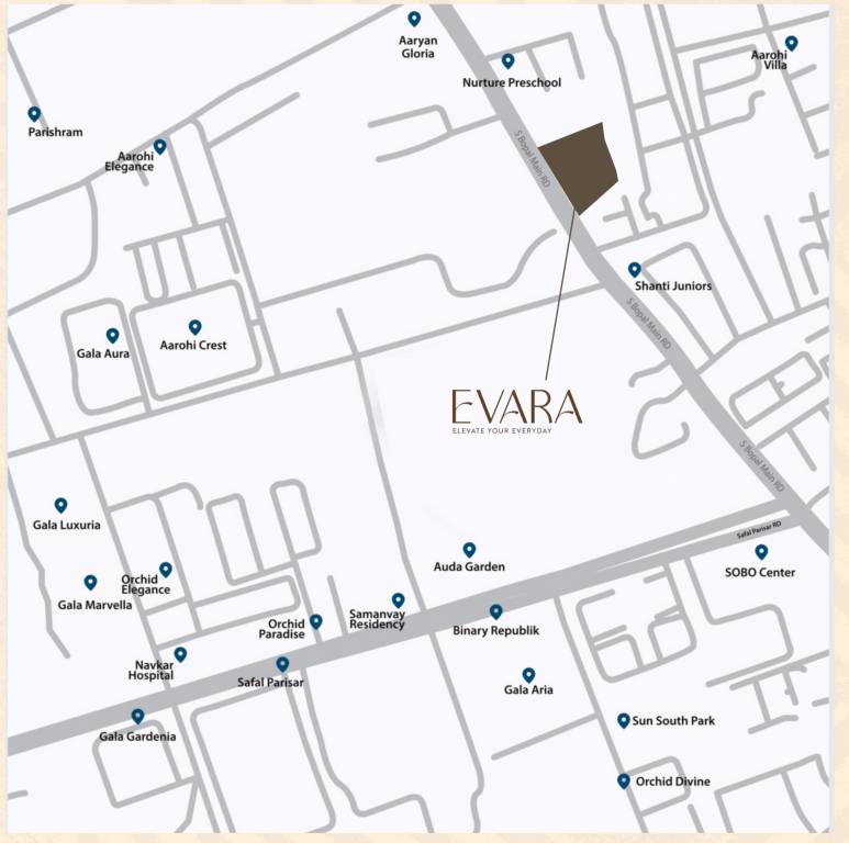  evara Location Plan