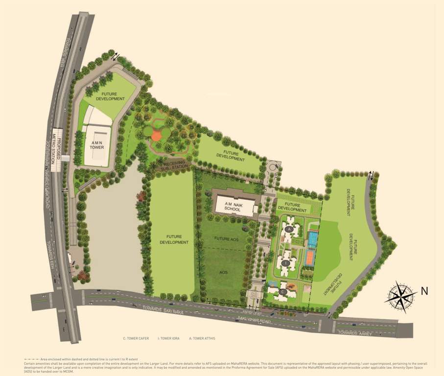  barbet at l and t realty elixir reserve Master Plan
