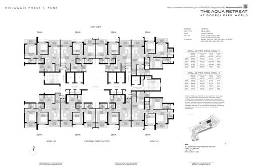  the-aqua-retreat-at-godrej-park-world Wing D Cluster Plan