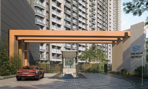  the-aqua-retreat-at-godrej-park-world Entrance Gate Security Cabin