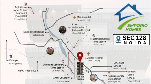 Location Plan emporio-homes Location Plan