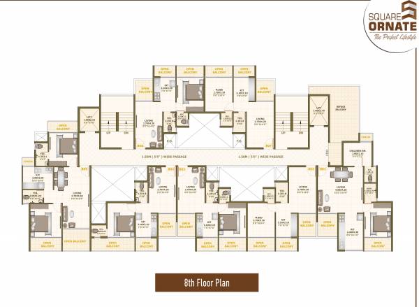  square-ornate Square Ornate Cluster Plan