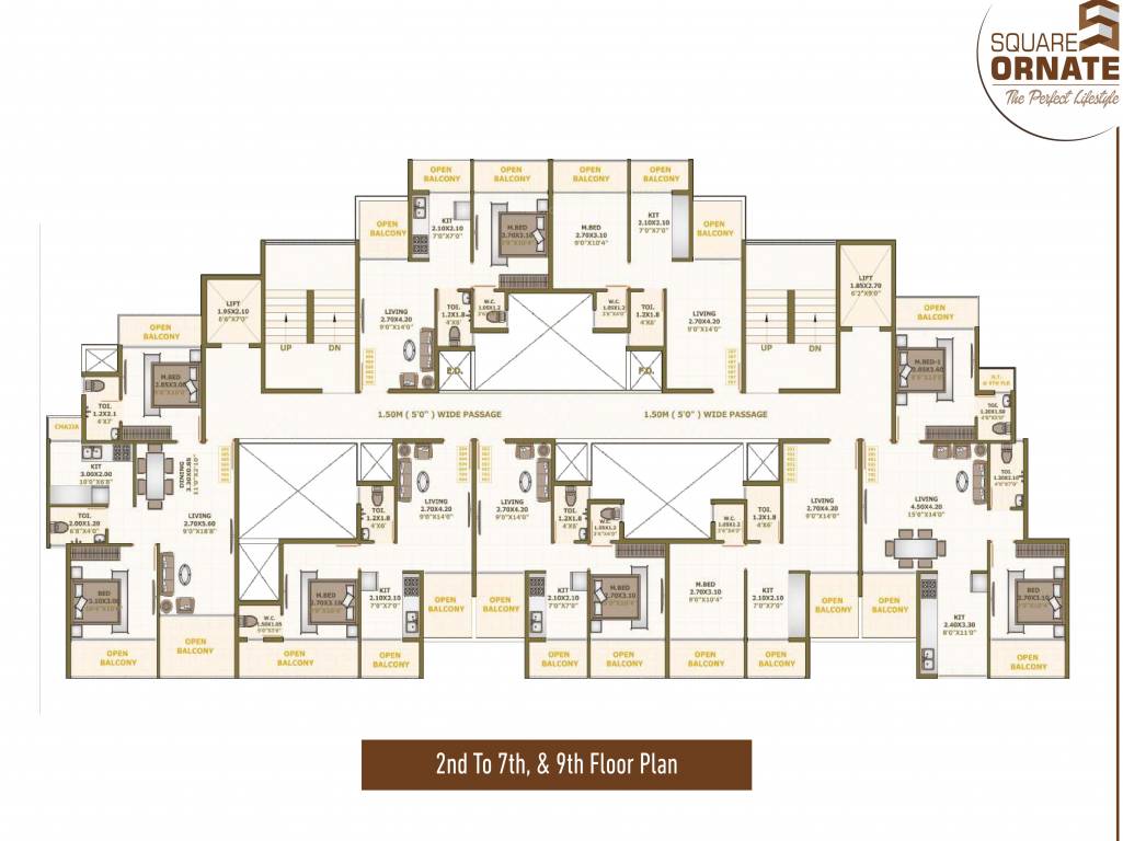  square ornate Square Ornate Cluster Plan
