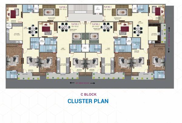  cbpl-homes CBPL Homes Cluster Plan from 1st to 6th Floor