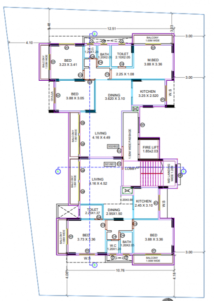  atharv Atharv Cluster Plan for 5th Floor