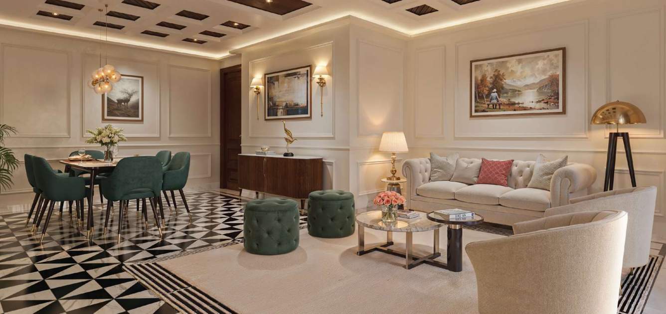 radhaya urbanity Living Area