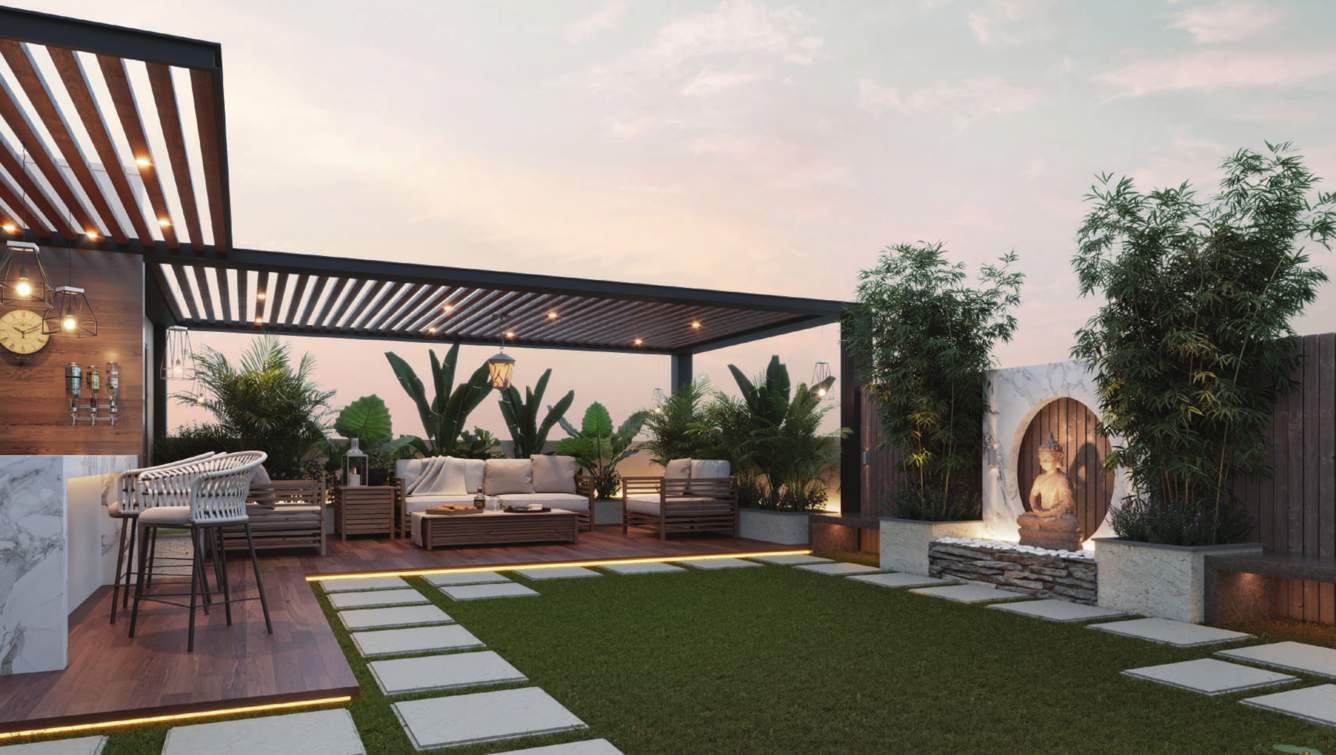  radhaya urban casa Terrace Garden