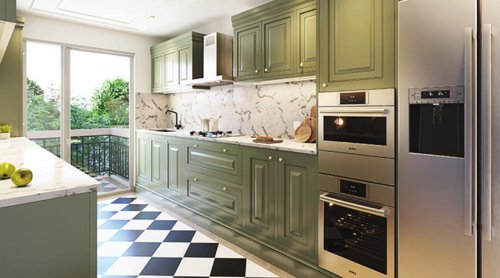  radhaya-urban-casa Kitchen