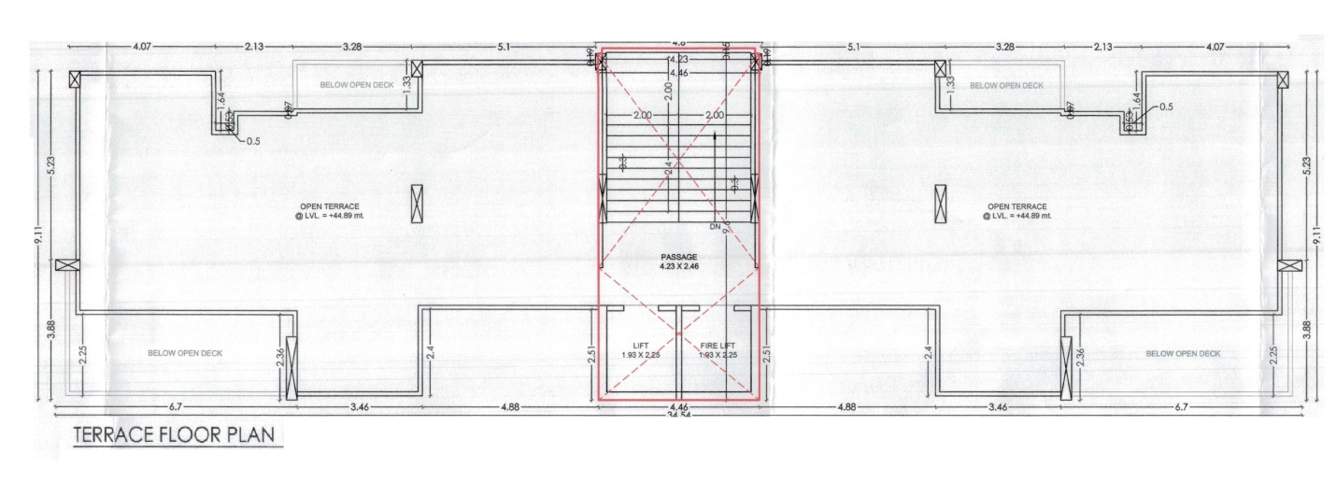  prestige moneta Tower  A Terrace  Cluster Plan