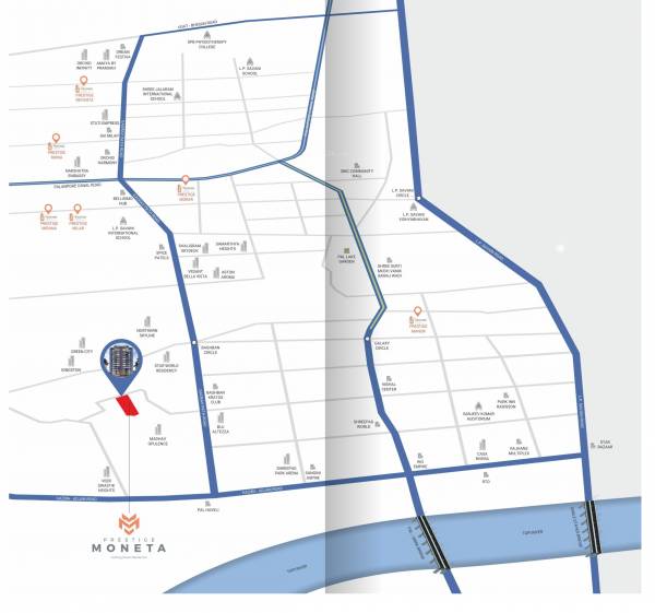 Location Plan prestige-moneta Location Plan