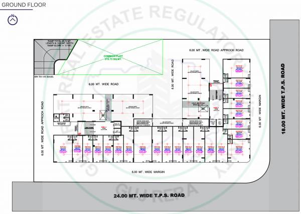  harmony Block A & B Cluster Plan for ground Floor