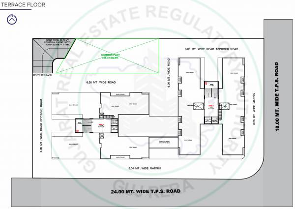  harmony Block A & B Cluster Plan for Terrace Floor