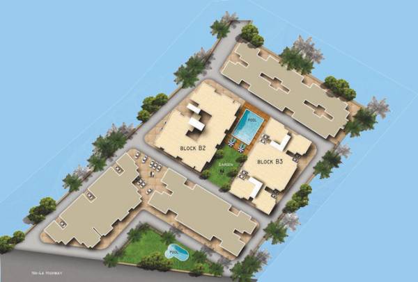  the-beach-village Layout Plan