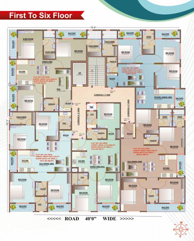  brajeshwar empire Brajeshwar Empire Cluster Plan