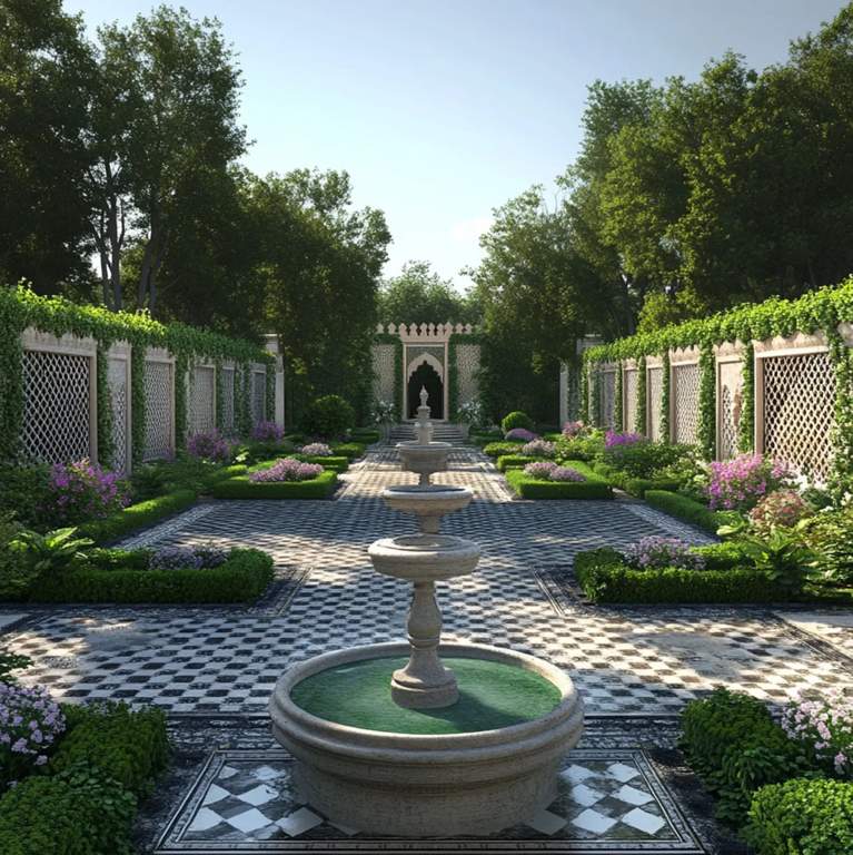  pallava gardens Fountains