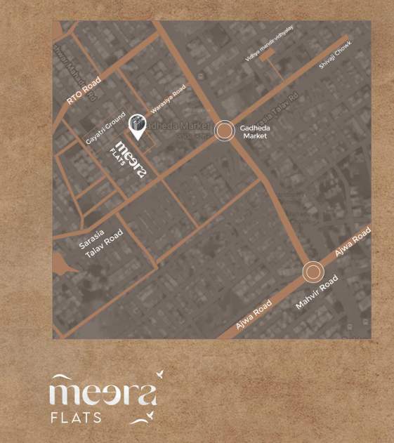  meera flats Location Plan