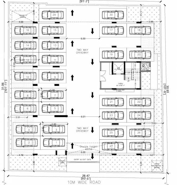  anantham Etica Anantham Cluster Plan Ground Floor