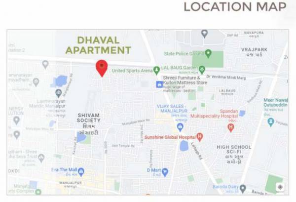  dhaval-apartment Location Plan
