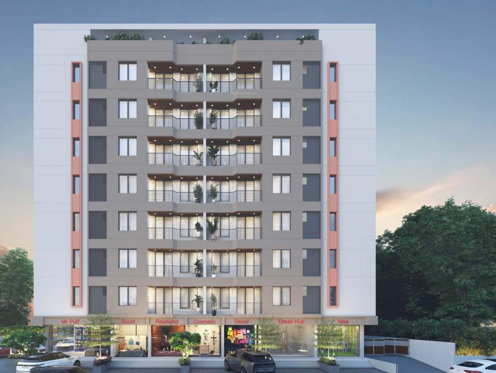  dhaval apartment Elevation
