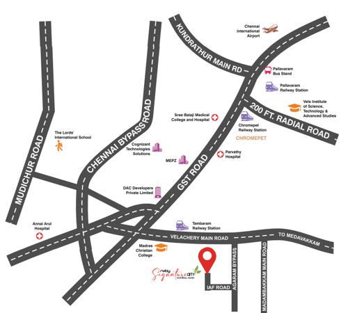  signature-city-phase-i Location Plan