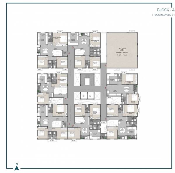  the-banyan A Cluster Plan for 5th Floor