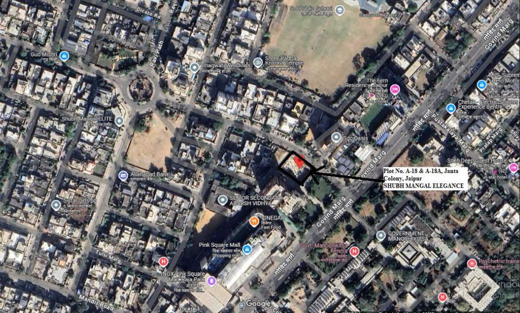  mangal elegance Location Plan