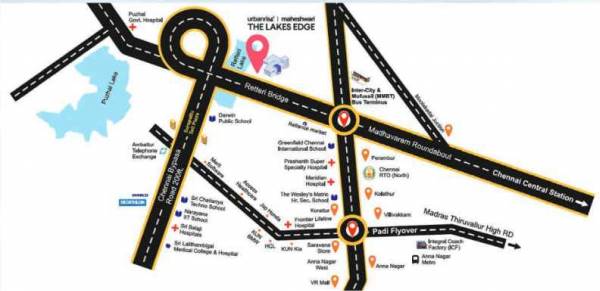  maheshwari-the-lakes-edge Location Plan