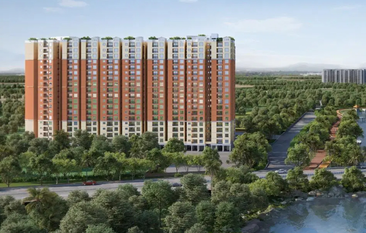 Elevation maheshwari the lakes edge Elevation