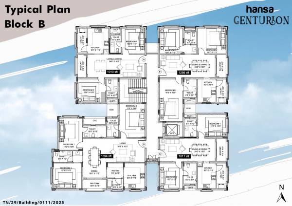  centurion Centurion Block A Cluster Plan
