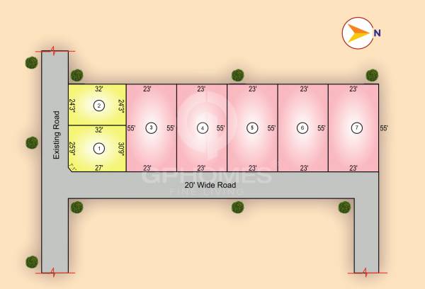  dream-scape Layout Plan