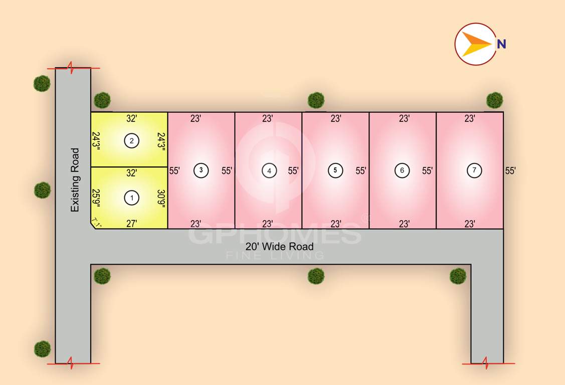  dream scape Layout Plan