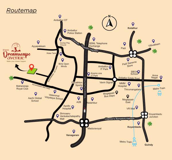  dream-scape Location Plan