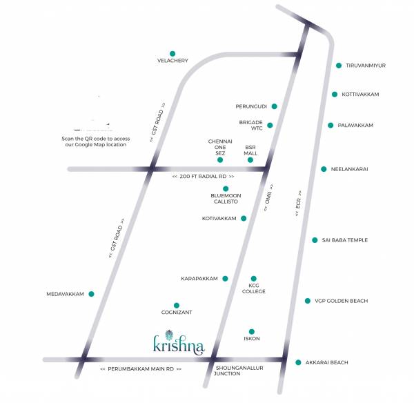  krishna Location Plan