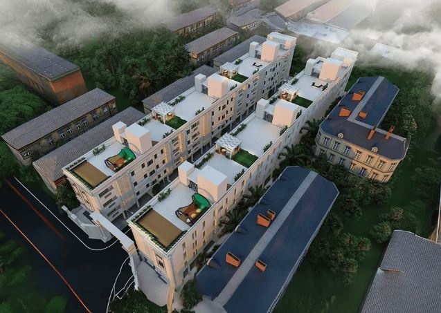  the white house tower b Elevation