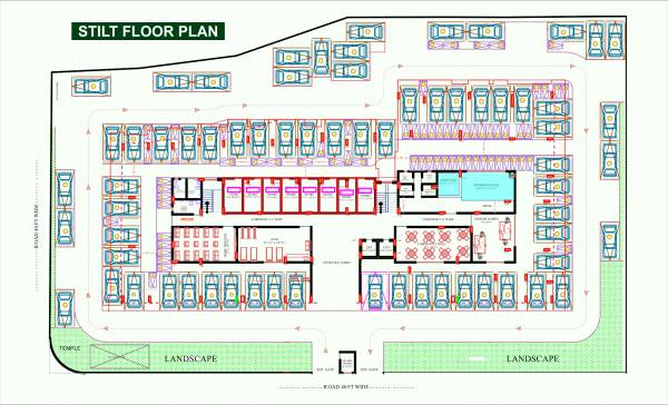  prime-ii Prime II Cluster Plan for Stilt Floor