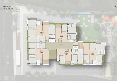  skypark Skypark Block1 Cluster Plan from 1st to 10th Floor