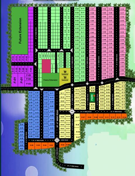  defence-paradise-lucknow Layout Plan