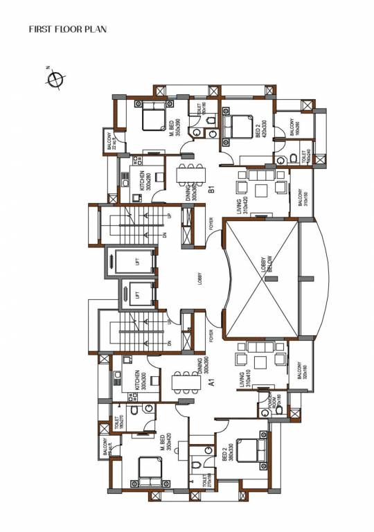  cvc puthethu petra CVC Puthethu Petra Cluster Plan for 1st Floor