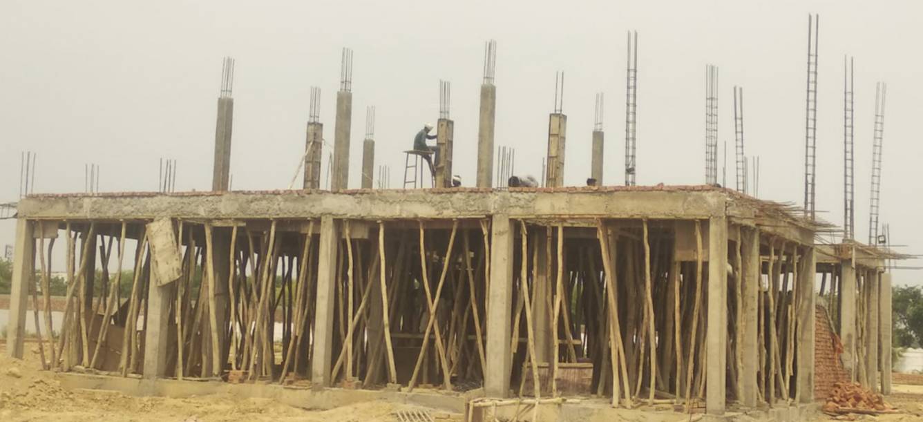  krishna grand Construction Status July 25