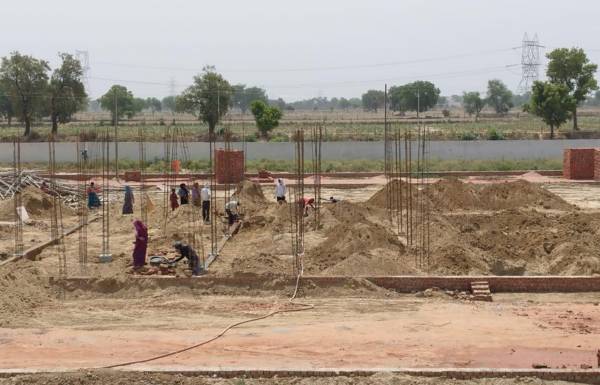  krishna-grand Construction Status July-25