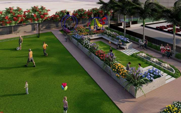  krishna grand Landscaped Gardens