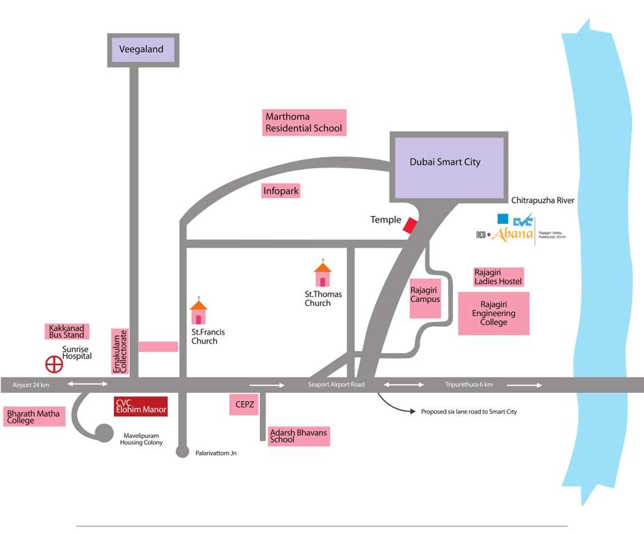  cvc neo abana Location Plan