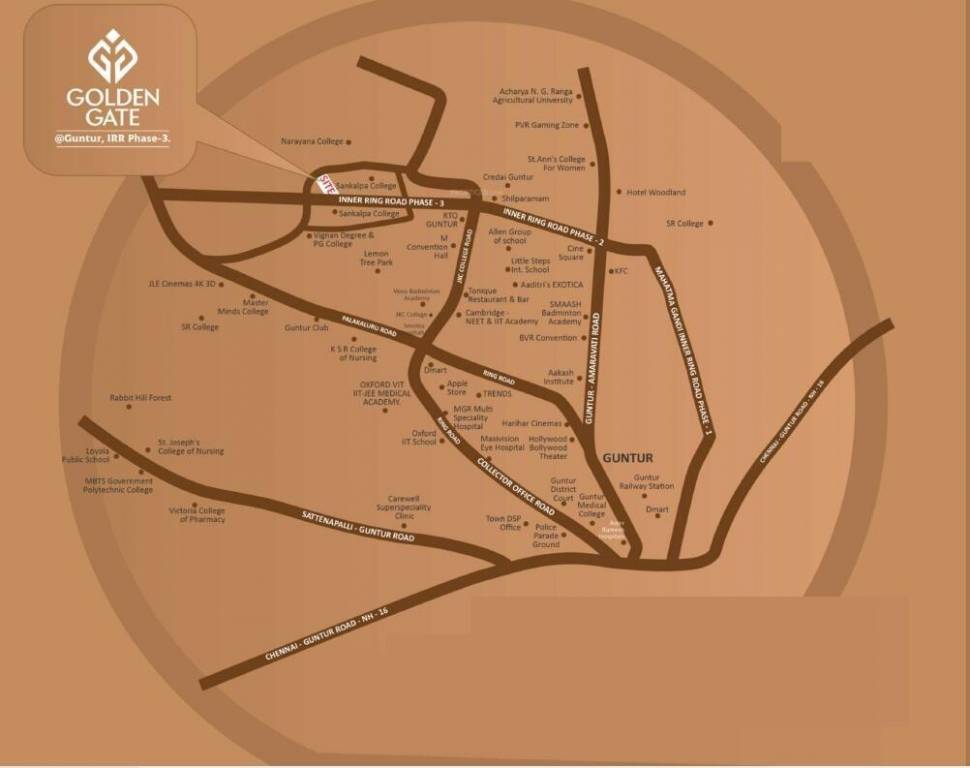  sunsiri golden gate Location Plan