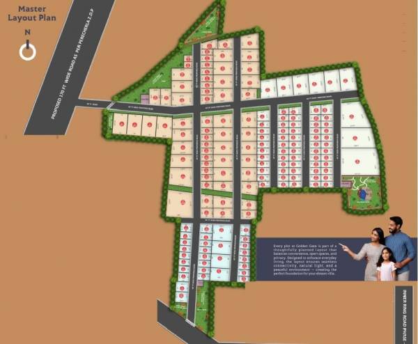  sunsiri-golden-gate Master Plan