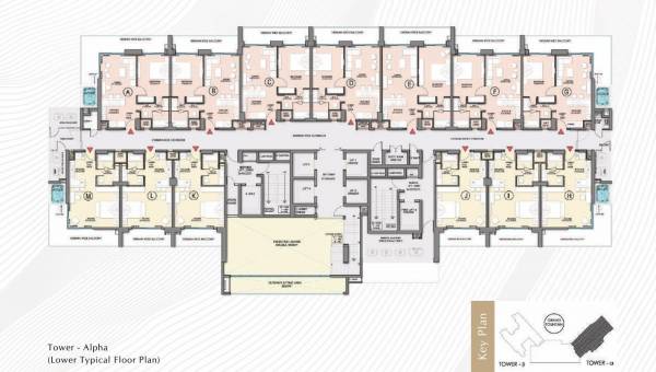  bellaperla Cluster Plan Alpha Typical Lower Plan