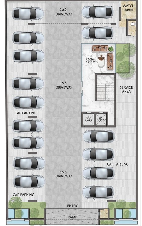  anantha regalia Anantha Regalia Cluster Plan for ground Floor