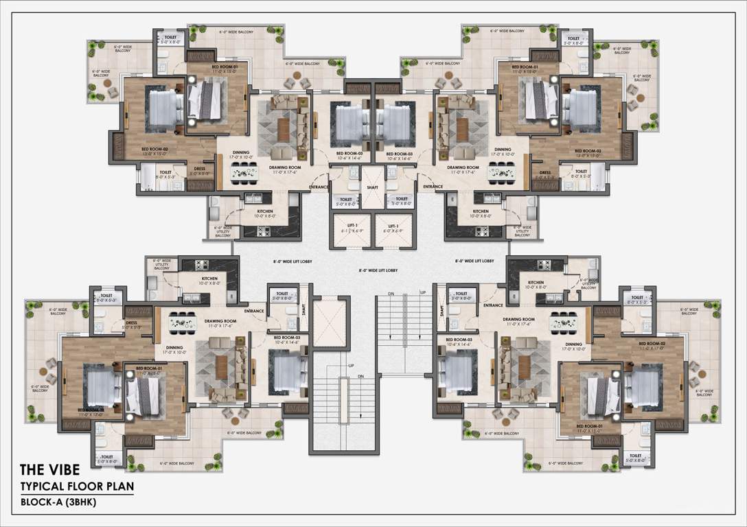  the vibe live the high life The Vibe Live The High Life Tower A Cluster Plan from 1st to 27th Floor